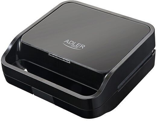 Adler Sandwich Maker Grill cu Plăci Detasabile 1100W Neagră