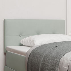 vidaXL Fabric Bed Headboard 90x88cm