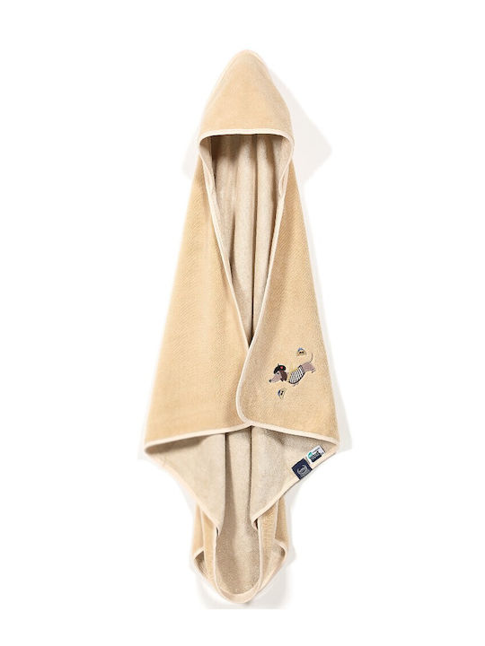 La Millou Kapuzen Bamboo Sand