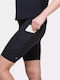 Schulung Frauen Kurze Hosen Leggings Black
