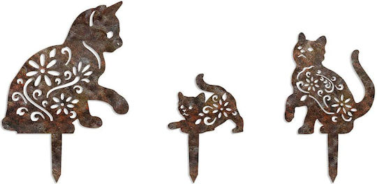 Aberto Design Decorative Garden Metal 3pcs 565TNL1411