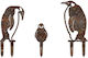 Aberto Design Decorative Garden Metal 3pcs 565TNL1412