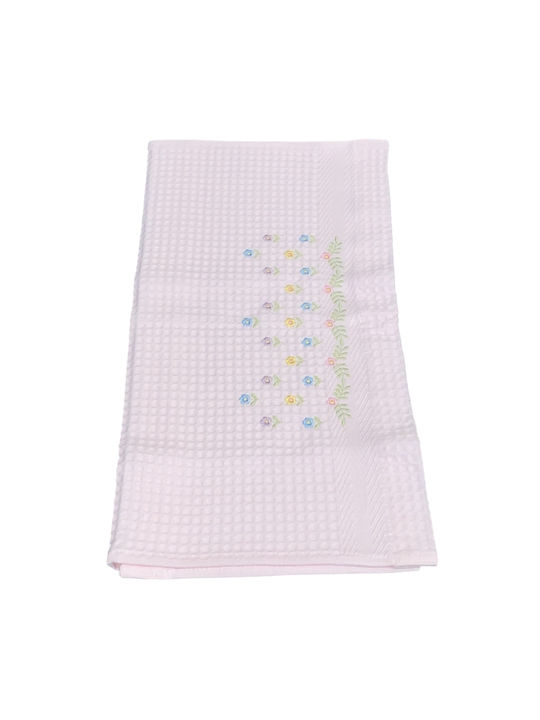 Klotsotiras Prosop de ceai din 100% Bumbac în Culoarea Roz