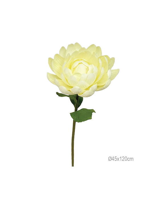 Giant Yellow Water Lily Branch Φ45x120cm 12/box...