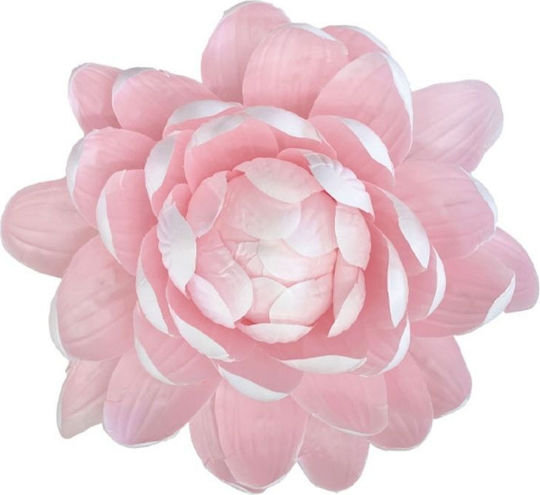 XL Dekorative Große Rosa Seerosenblume 45cm 00-23858-40-1