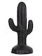Homemarkt Decorative Floor Cactus Cactus Hm4386.01s Plaster Black 42x30x74cm