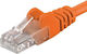 PremiumCord U/UTP Cat.5e (Gigabit) Καλώδιο Δικτύου Ethernet 5m Πορτοκαλί
