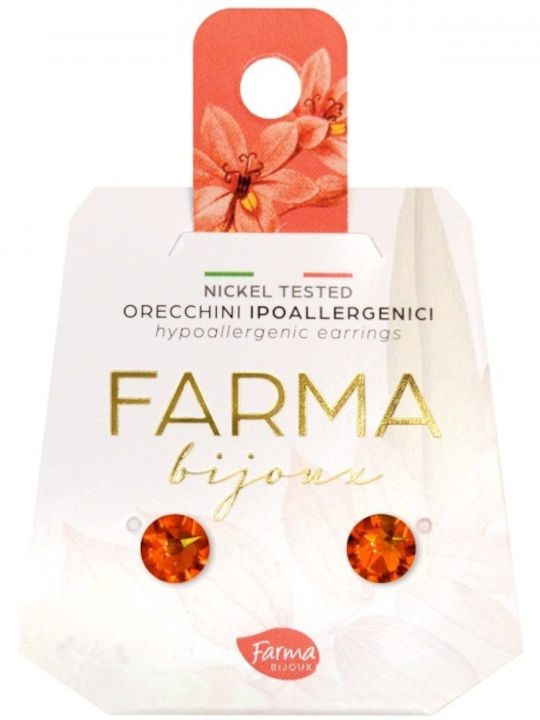 Farma Bijoux Хипоалергенни Детски Обеци Studs с камъни