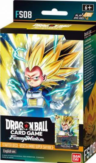 Dragon Ball Super Карти Игра Fs08 Стартов Тесте Вегета Мини Супер Саян 3