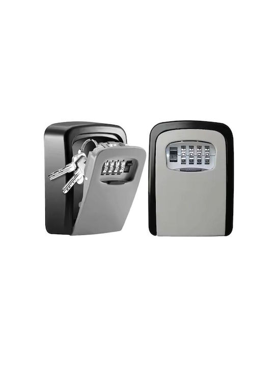 Inox Kiss Loc710 Combination Key Safe Mini 14.5x10.5x4cm