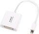 Orico Dmp3d-wh Adapter Minidisplay Port Dvi-d White