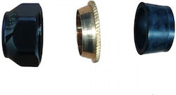Brass Form Ρακόρ Σύνδεσης Σωλήνα Χαλκού Φ15mm 24x19 6078015