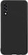 Umschlag Rückseite Silikon 0.3mm Schwarz (Galaxy A30s)