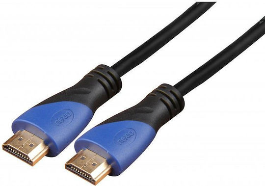 Cablu Hdmi V1.4 Bărbat-bărbat 4k@30hz 1080p Viteză Mare Ethernet Contacte Placate cu Aur 15m Nexio Nx-vn-hd04-15m