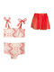 Two In A Castle Kids Swimwear Bikini Tricolor