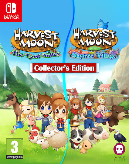Harvest Moon:The Lost Valley & Skytree Village Collector's Edition Switch Game