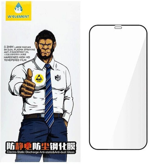Tempered Glass Μαύρο (Redmi Note 6 Pro)