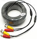 30 Meter Video Power Cable Ln-ec04-30m; Dc Bnc Connectors; Video Power 26 Awg