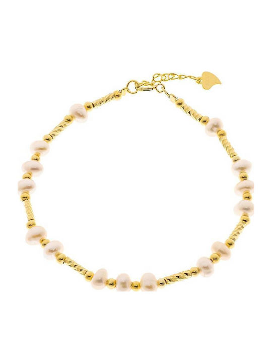 Jools Women's Bracelet made of Silver Gold Plat...
