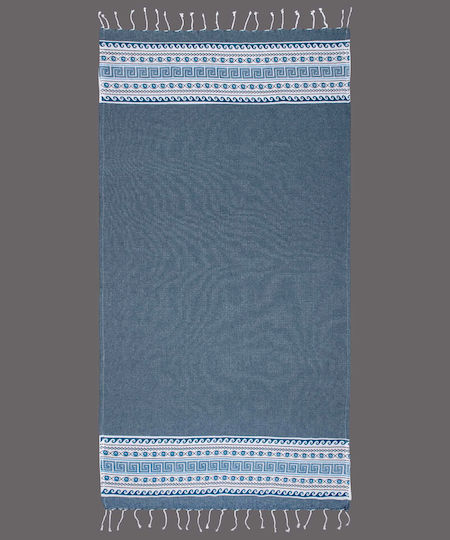 Silk Fashion Πετσέτα Θαλάσσης Παρεό Πράσινο 180x90εκ.