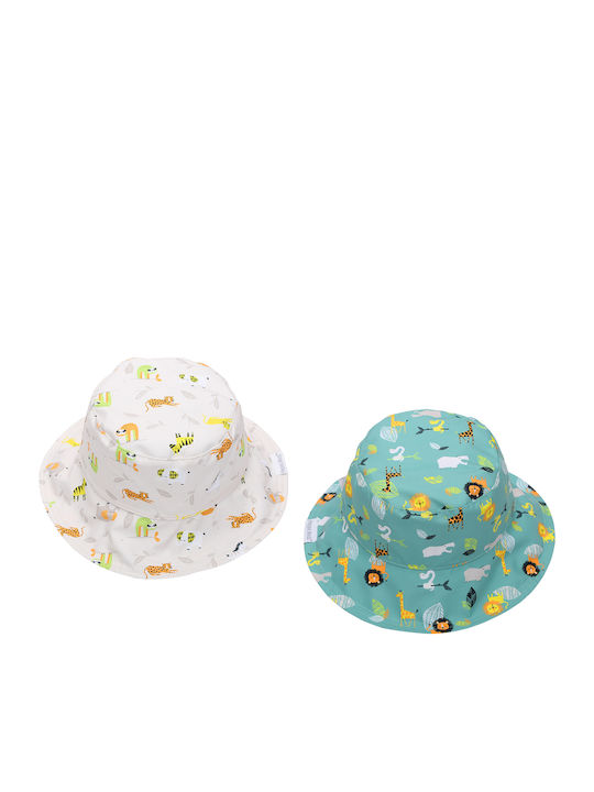 Flapjackkids Palarii copii Bucket Tesatura Cu protectie solara Gri