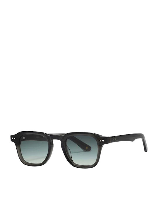 Bali Unisex Γυαλιά Ηλίου με Μαύρο Κοκκάλινο Σκελετό και Γκρι Ντεγκραντέ Φακό S24930GC3
