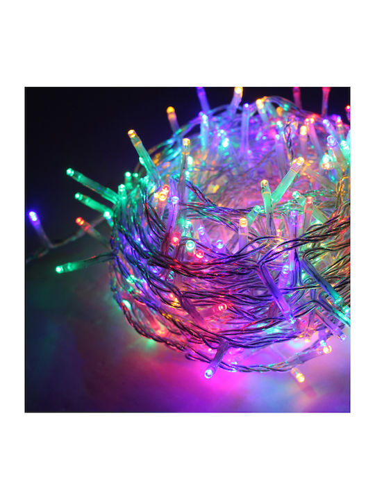 300 Lichterketten LED 3m. Mehrfarbige in Zeiche...