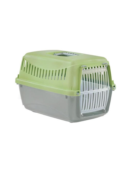 Pet Camelot Cușcă de transport pisici 39cm Verde
