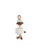 Plüsch Hundespielzeug Schaf Wooly Lovestory Seil Sound Maße 15x6x40cm 6ani1393