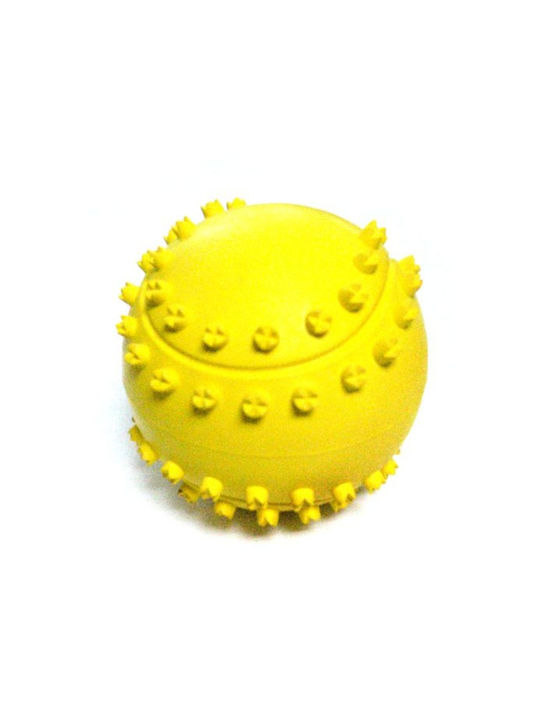 Pet Camelot Hundeball Gummi 5,5cm Gelb