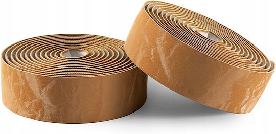 Rockbros Pu Handlebar Tape Velour Pattern Brown