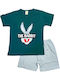 Nina Club Kids' Pajamas Summer Green