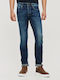 Herren Jeanshose Elastisch Slim Fit