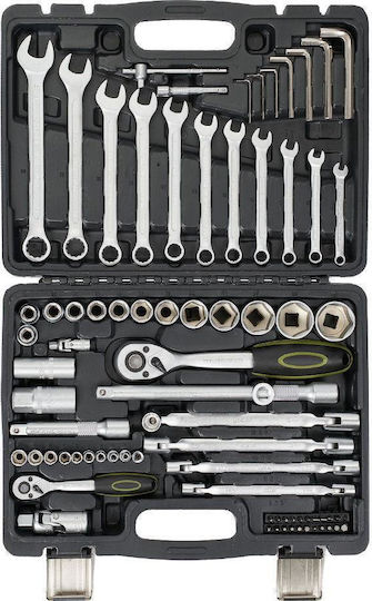 Heinner Ctsm016 77-piece Multifunctional Tool Set Chrome-vanadium Material
