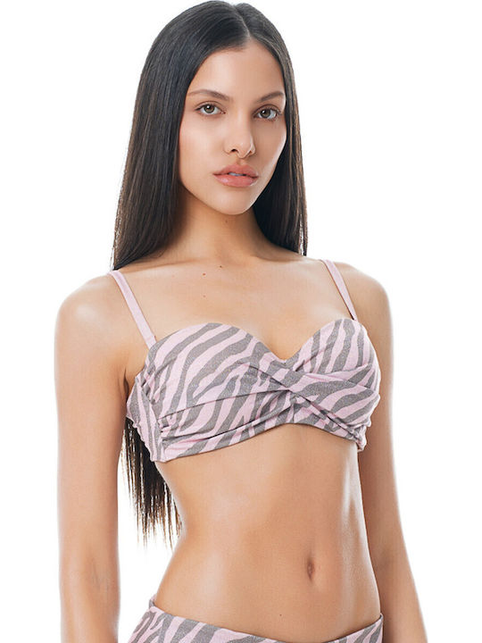 Bluepoint Candy Rush Strapless Bikini Top D Cup...
