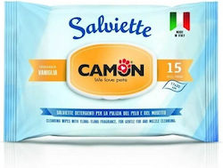 Vanilla Scented Cleaning Wipes 15pcs