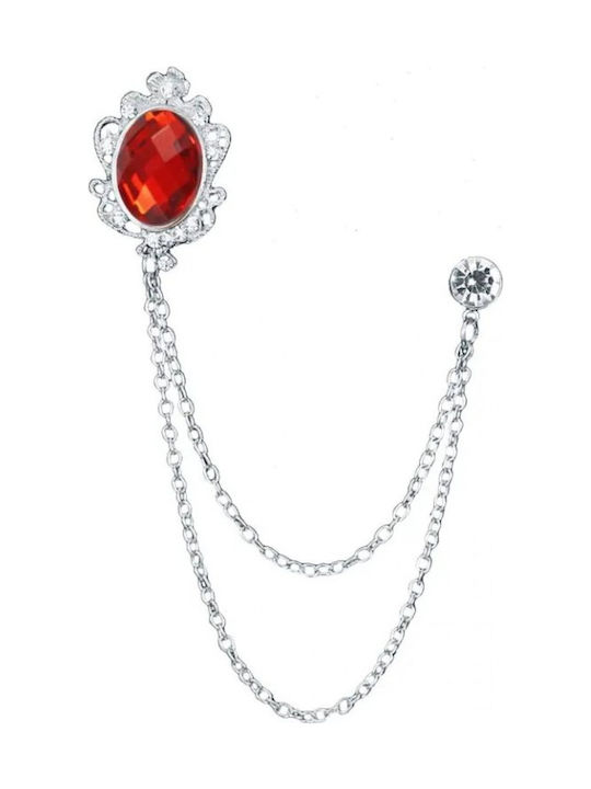 Legend Accessories Καρφίτσα από Ασήμι