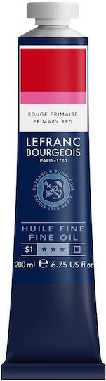 Lefranc Bourgeois Oil Colour 437 Primary Red 200ml
