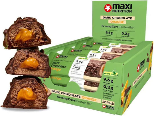 MaxiNutrition Creamy Core Bars Protein with Flavor Dark Chocolate Orange 12x45gr