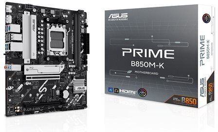 Asus PRIME B850-E Motherboard Micro ATX με AMD AM5 Socket 90MB1LV0-M0EAY0