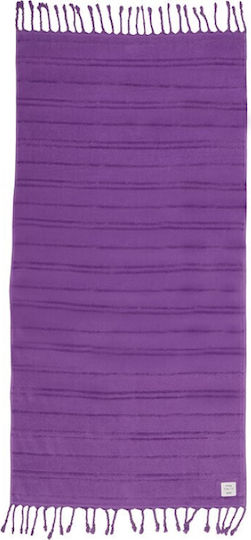 Nef-Nef Homeware Nef-Nef Homeware Strandtuch Baumwolle Lila 160x80cm