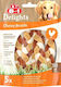 8in1 Dog Treat Small Breeds with Calf and Chicken 75gr 5pcs