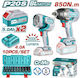 Total TOSLI241181E Set Impact Driver & Projector Brushless 20V with 2 Batteries 5Ah