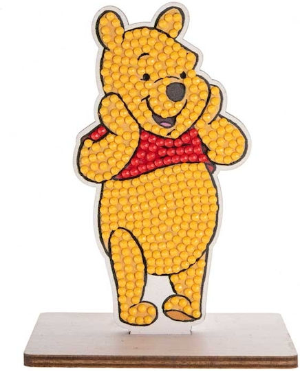Комплект за диамантено рисуване Craft Buddy Crystal Art Buddies Мечо Пух 7 части