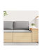 vidaXL Garden Bench Cushion with Backrest Gray 40x70cm