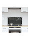 vidaXL Rechteckige Küchenplatte aus Glas Dunkelgrau 70x40x0,6cm 42001238