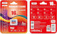 XO microSDHC 16GB Class 10 UHS-I 70MB/s