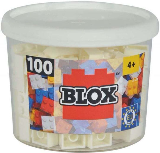 Simba Τουβλάκια Blox White για 4+ Ετών 100τμχ