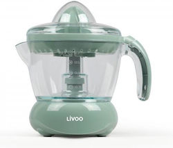 Livoo Elektrischer Entsafter 25W mit einer Kapazität von 700ml Grün