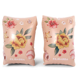 Filibabba Swim Wings Ocean Blossom Παιδικά Μπρατσάκια Σχέδιο Λουλουδιών 1σετ